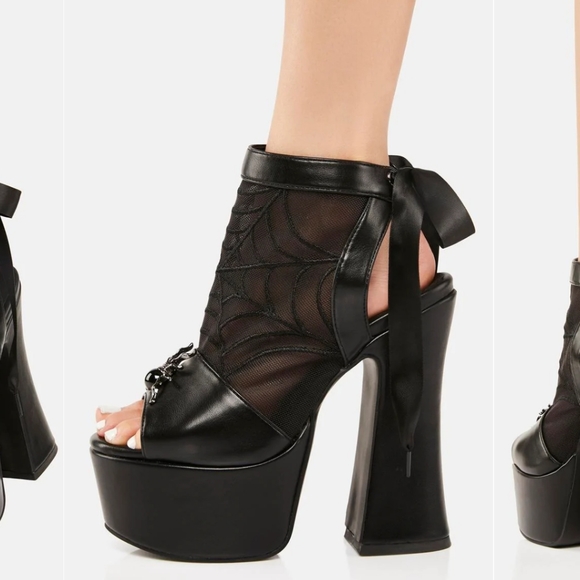 Weave the Night platform heels - Picture 7 of 10